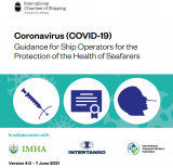 Новая версия Руководства по предупреждению заражений COVID-19 на борту судна