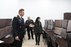 Новый учебный класс функциональных тренажеров универсального атомного ледокола проекта 22220 открыт в ГУМРФ имени адмирала С.О.Макарова