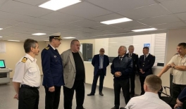 Рабочий визит в ГУМРФ заместителя главы «Атомфлота» В.В.Рукши