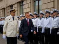 Министр транспорта Роман Старовойт посетил ГУМРФ имени адмирала С.О. Макарова