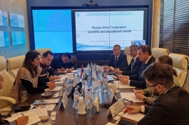 В ГУМРФ состоялся прием Генконсула Индии в Санкт-Петербурге