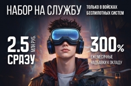 СЛУЖБА В ВЫСОКОТЕХНОЛОГИЧНЫХ ВОЙСКАХ БЕСПИЛОТНЫХ СИСТЕМ